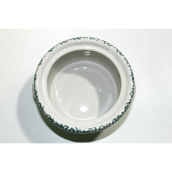 Corelle Coordinates Blue Hearts Stoneware Crock Pot 5" Casserole Bowl w/ Lid - Picture 6 of 8